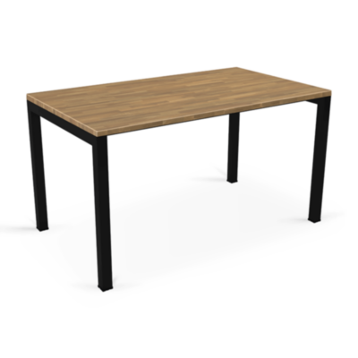 Holztisch NONA Natur Eiche Massivholz Schreibtisch Bürotisch