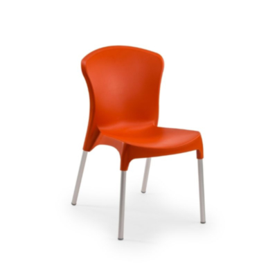 Kunststoff-Stuhl Stella stapelbar für Outdoor