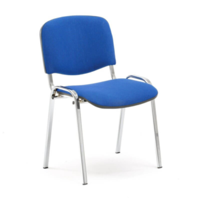 Stapelstuhl ISO Konferenzstuhl Besucherstuhl Gestell Chrom