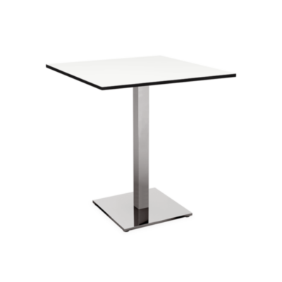 Bistrotisch HERA Outdoor Tisch Dekor Weiß Leinenfarbe